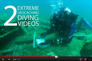 Featured 2 Extreme Geocaching Diving Videos