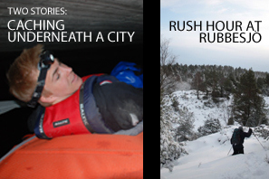 Featured Caching Underneath A City and Rush Hour At Rubbesjö kopiera